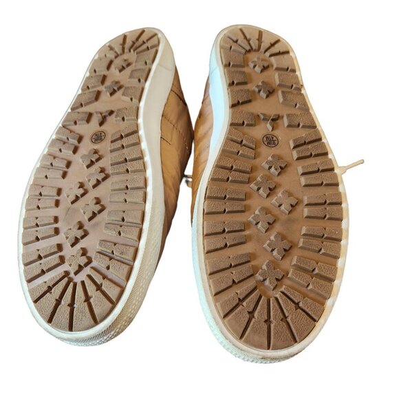 Lucky Brand Katori Sneaker Womens Sz 9.5 Bronze Textile Upper - Picture 8 of 9